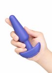 b-Vibe Butties Shake Slimline silikonowy wibrujący plug 4 intensywności, 6 programów