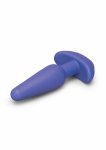 b-Vibe Butties Shake Slimline silikonowy wibrujący plug 4 intensywności, 6 programów