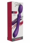 She.E.O Double-Sided Wand masażer wibracyjny dwustronny silikonowy, 7 trybów USB-C