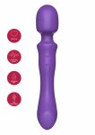 She.E.O Double-Sided Wand masażer wibracyjny dwustronny silikonowy, 7 trybów USB-C