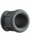 Ballbuster Scrotum Ring anatomiczny silikonowy pierścień wsparcia, szeroki, czarny