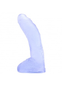 SexShop - Dildo realistyczne - PIPEDREAM Basix Rubber Works Fat Boy Kryształ - online