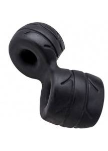 SexShop - Pierścień na penisa i jądra Perfect Fit - SilaSkin Cock & Ball  czarny - online
