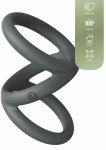 Playhouse Triple Cock & Ball Sling Medium silikonowy pierścień 3w1, średni rozmiar, matowy