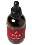 Elixir Love Drops 50 ml GEISHA rozgrzewający olejek do masażu, jedwabista formuła, 4 zapachy