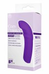 NMC 5 Inch Silicone 10 Function Wibrator USB-C Fioletowy 12,7 cm z płynnym silikonem