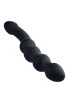 NMC 9.5 INCH Silicone Double Headed Plug Czarny 24,1 cm z podwójną głowicą