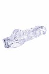 NMC 5 Inch Extender Clear – Przedłużka z paskiem mocującym TPE 12,7 cm, transparentna