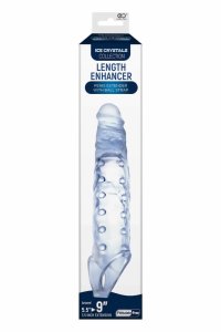 NMC 9 Inch TPE Transparent Nakładka Wydłużająca z Paskiem, elastyczna 22,8 cm