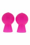 Nipple Sucker Para Shiny Pink – zestaw 2 nakładek próżniowych, różowe, system pompki