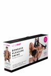 WHIPSMART Bondage Pleasure Swing Black – system zawieszenia z regulowanymi pasami i mankietami