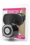 WHIPSMART 100 FT Bondage Tape Black – taśma intymna czarna 30 m, z satynową opaską