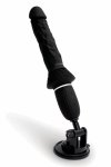 WHIPSMART Girthy Realistic Thrusting – automatyczna maszyna intymna, 10 trybów, pilot, przyssawka