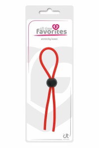 ALL TIME FAVORITES Stretchy Thin Lasso – regulowany pierścień elastyczny z blokadą, uniwersalny