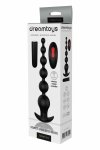 ESSENTIALS Remote Graduating Beads silikonowe kulki z pilotem, 20,7 cm, 9 programów