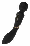 Dream Toys ELITE CELINE czarny masażer z 2 silnikami, wodoodporny, 22,5 cm