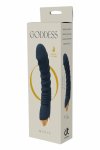 GODDESS COLLECTION AEOLUS silikonowy model z funkcją podgrzewania, 21 cm, wypustki