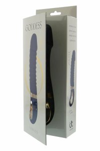 GODDESS COLLECTION NEREOS – masażer silikonowy Liquid Silicone z podgrzewaniem, 23 cm