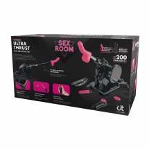 SEX ROOM Ultra Thrust Machine – maszyna intymna z pilotem, 2 końcówki, 200 ruchów/min, zestaw
