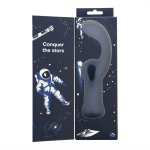 STARTROOPERS Shuttle Strong – masażer P-spot, 10 trybów wibracji, silikonowy, czarny, IPX6