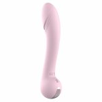 AMOUR FLEXIBLE VIBE LEA silikonowy, elastyczny model z 5 trybami, kulista podstawa, fioletowy