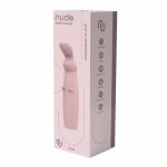 Nude Hazel Rabbit Massager – silikonowa maszyna intymna, 10 trybów, wodoodporna, 14,3 cm