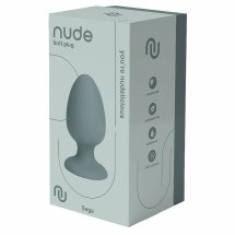 Nude Sage TravelSize anatomiczna zatyczka z ruchomą kulką, silikon, 8x4 cm, przyssawka