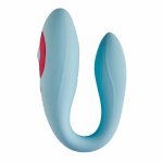 Dreamtoys LOVE SIGNAL LOVER'S VIBE wibrator dla par, pilot, podwójny silnik, IPX6