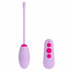 LOVE SIGNAL EGGCITEMENT wibrujące jajko z pilotem, silikon, IPX6, 65g, 7 trybów