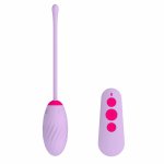 LOVE SIGNAL EGGCITEMENT wibrujące jajko z pilotem, silikon, IPX6, 65g, 7 trybów