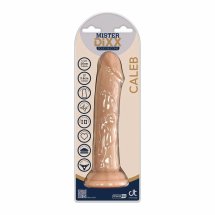 MISTER DIXX Caleb 7,8" silikonowy model anatomiczny z przyssawką i detalami 20 cm
