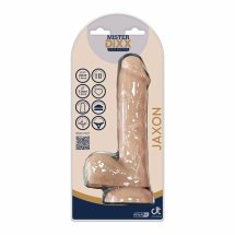MISTER DIXX Jaxon 7,8” silikonowy model anatomiczny z przyssawką i giętką powierzchnią
