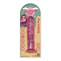 Bubblegum Blast Bubble Pop Pink Classic Jelly 18 cm elastyczny model TPE z przyssawką