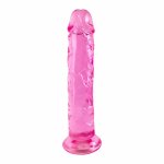 Bubblegum Blast Candy Kelly Pink Classic Jelly 19 cm elastyczny model TPE z przyssawką