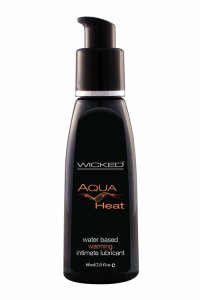 Wicked Aqua Heat Lubricant 60ml wodny żel intymny z efektem rozgrzewającym, ekstrakty roślinne
