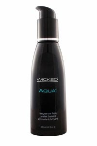 WICKED Aqua Lubricant 120ml bezzapachowy żel nawilżający z aloesem i oliwką