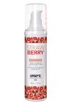 EXSENS Warming Massage Oil Strawberry 50ml – rozgrzewający olejek do masażu truskawkowy