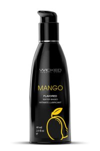 WICKED Aqua Mango Lubricant 60ml – wodny żel nawilżający o smaku mango