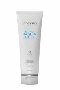 Wicked Simply Aqua Jelle Lubricant 120ml – gęsty żel intymny wodny z aloesem