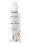 WICKED Simply Lubricant Brown Sugar 70ml – wodny żel nawilżający, brązowy cukier
