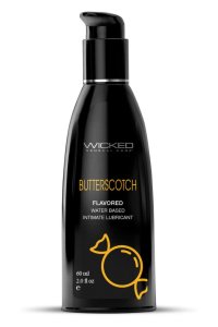 Wicked Waterbased Lubricant Butterscotch 60ml – wodny nawilżacz o smaku karmelu