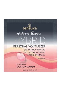 Sensuva Hybrid Personal Moisturizer Cotton Candy 6 ml, hybrydowy żel nawilżający, aromat waty cukrowej
