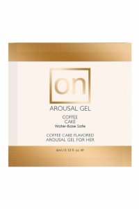 Sensuva ON Coffee Cake Arousal Gel 6 ml, żel intymny wodny o zapachu ciasta kawowego