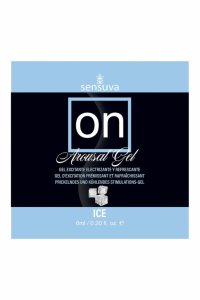 Sensuva ON ICE Arousal Gel 6 ml, żel chłodzący intymny, wegański, bez parabenów