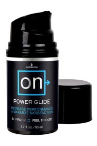 Sensuva ON Power Glide 50ml, hybrydowy żel pielęgnacyjny dla mężczyzn, wydłużone działanie