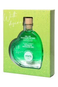 EXSENS With Desire żel do masażu jabłko-gruszka 50ml – efekt rozgrzewający, naturalny