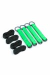 NS Novelties Electra Bed Restraint Straps Green – pasy do łóżka, neopren, regulowane