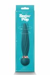Sugar Pop Twist Teal – silikonowy model z ruchomym trzonem, wodoodporny IPX7, 16 cm