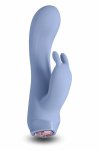 NS Novelties Charms Ivy Blue – kompaktowy masażer silikonowy LED, 10 trybów, niebieski