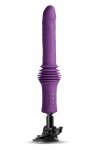 INYA Super Stroker Purple automatyczna maszyna intymna z podgrzewaniem, 3 prędkości, pilot, 36,8 cm